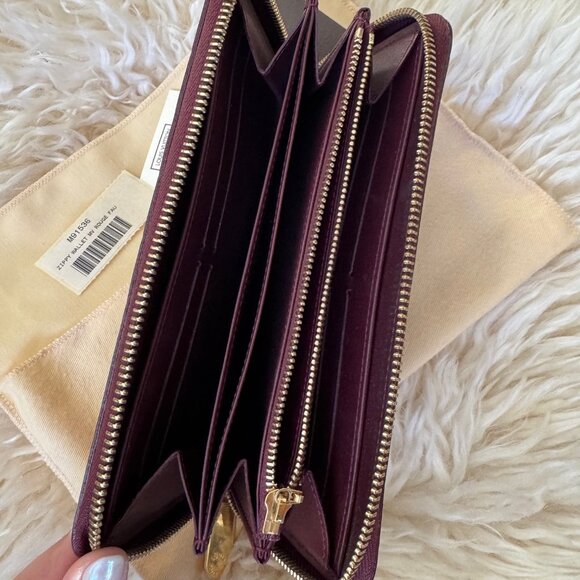Louis Vuitton Vernis Zippy Wallet in Rouge Fauviste - Excellent Condition - Picture 7 of 10